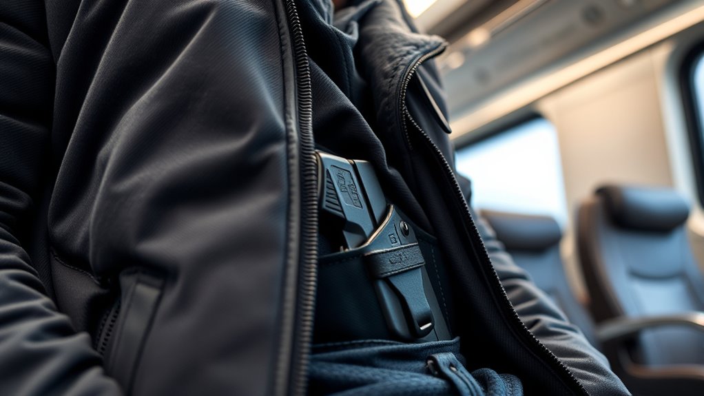 concealed carry train regulations