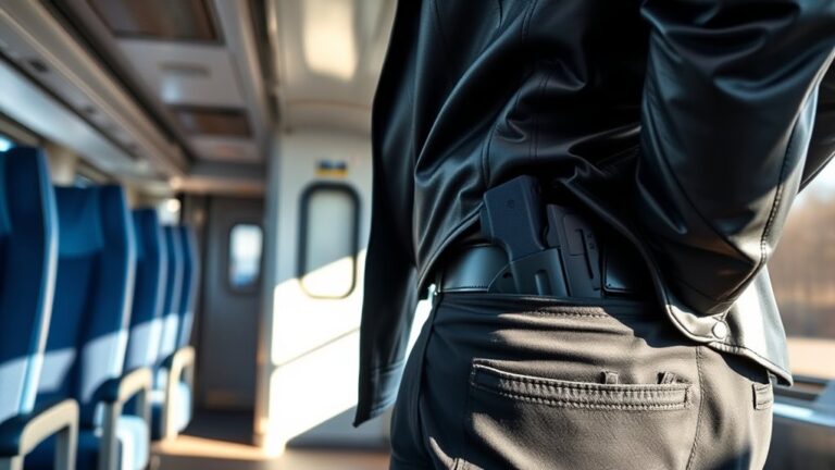 concealed weapon amtrak regulations