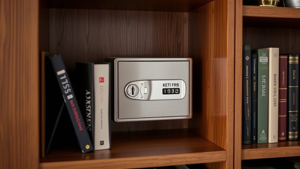 discreet key hiding spots