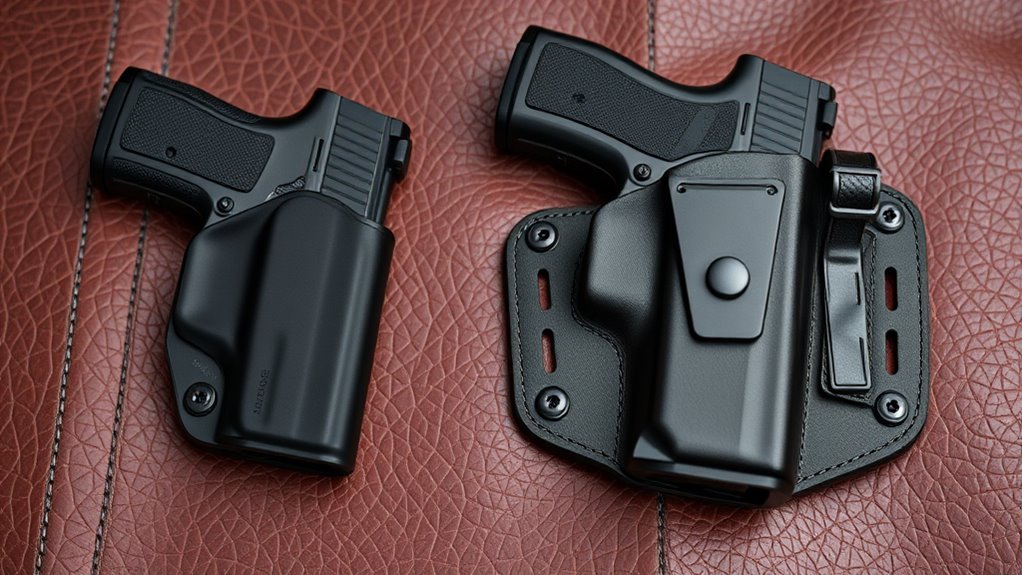 holster choice access vs concealment