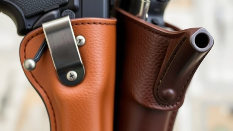 holster clip design differences