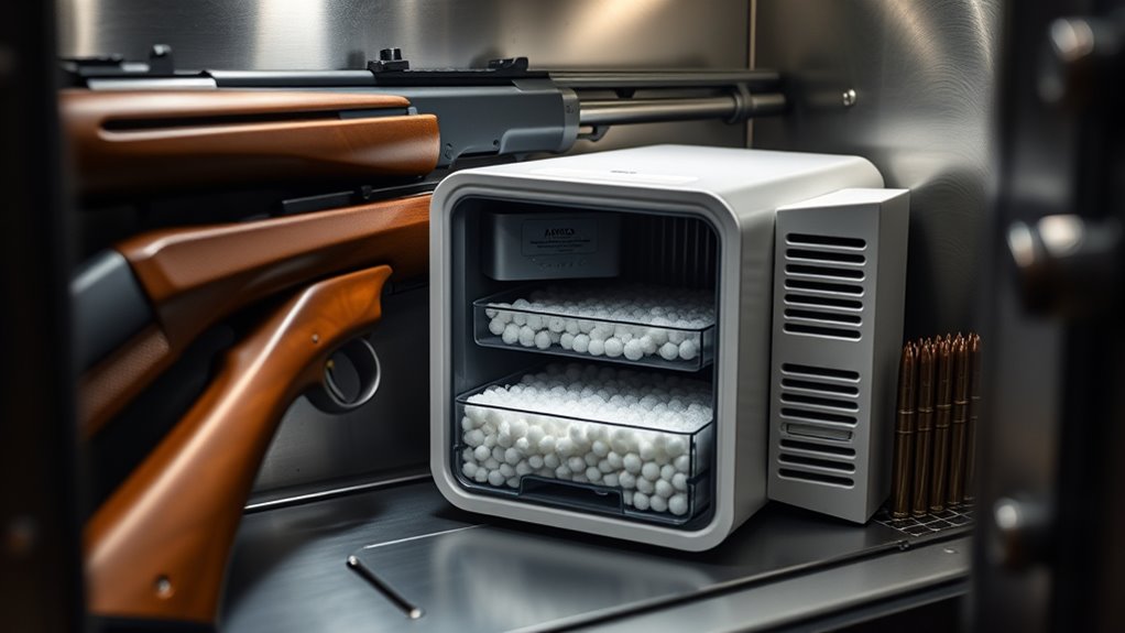 moisture control for firearms