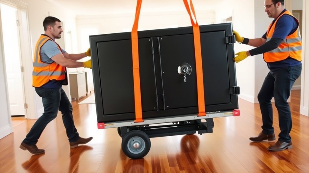 safely relocate heavy safe