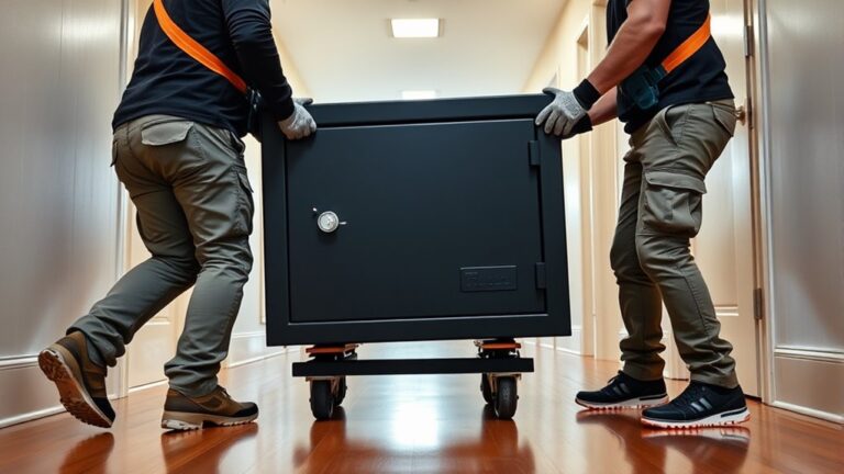 safely relocate your gun safe