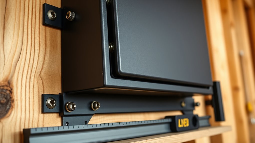 securely mount your safe