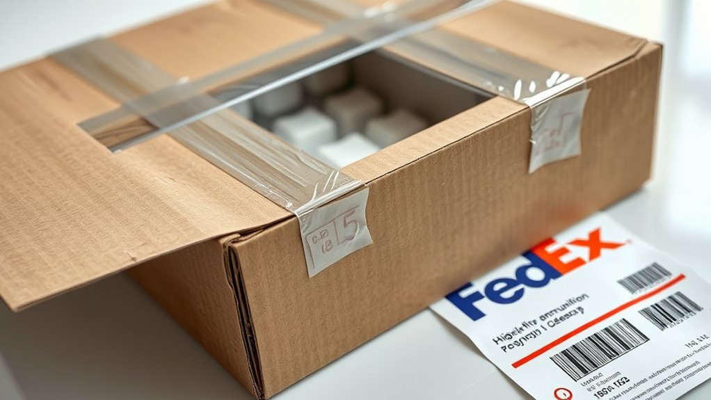 shipping ammo via fedex