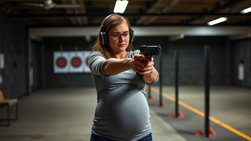 shooting guns during pregnancy