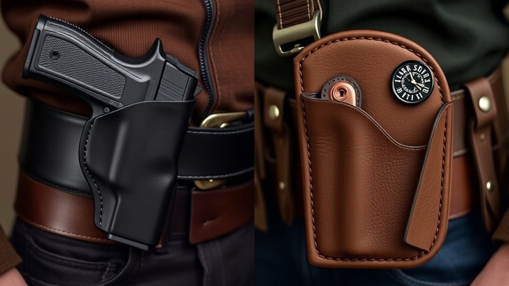 sneaky pete versus traditional holsters