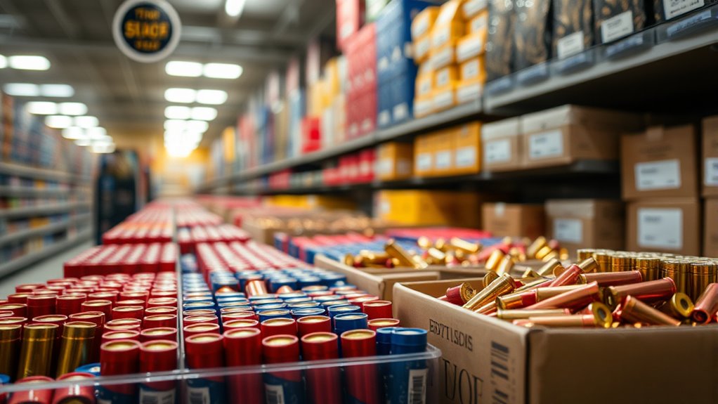 variety of shotgun ammo