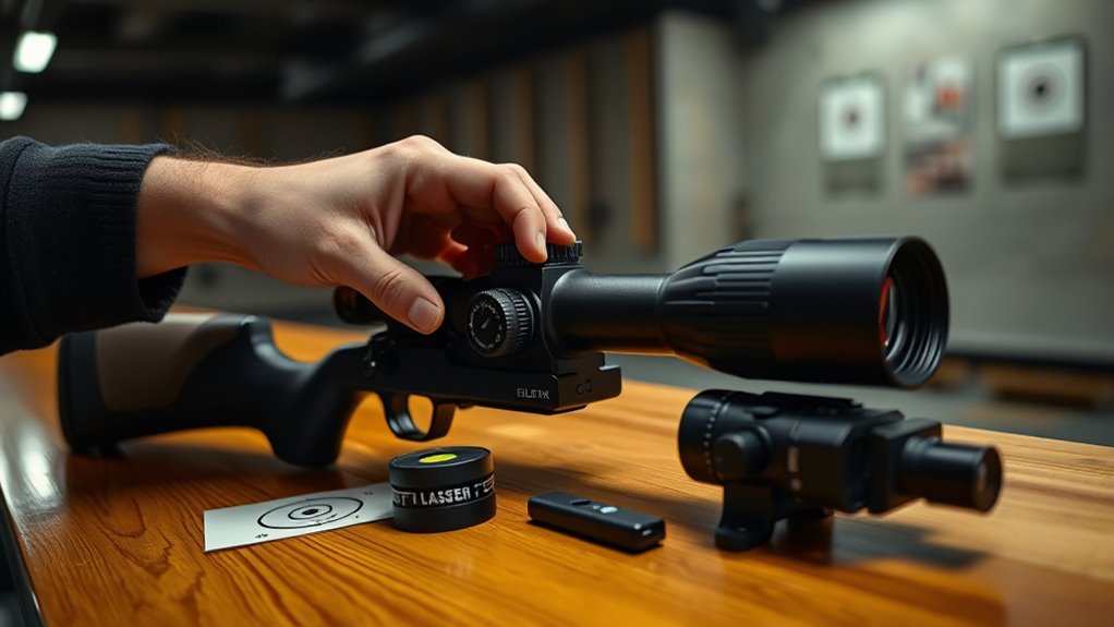 zeroing rifle scope accurately