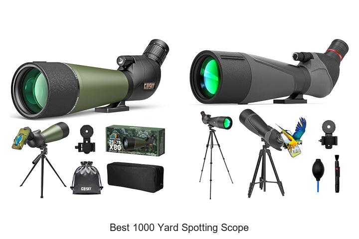 Top 12 Best 1000 Yard Spotting Scope You Can’t Miss!