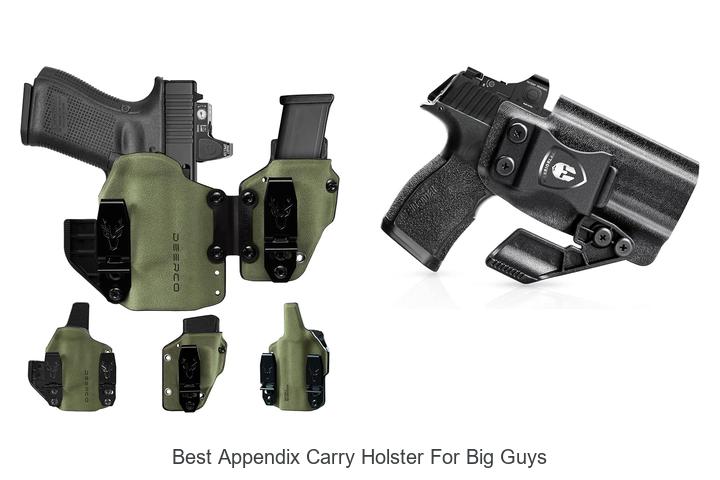 Top 12 Best Appendix Carry Holster For Big Guys Revealed!