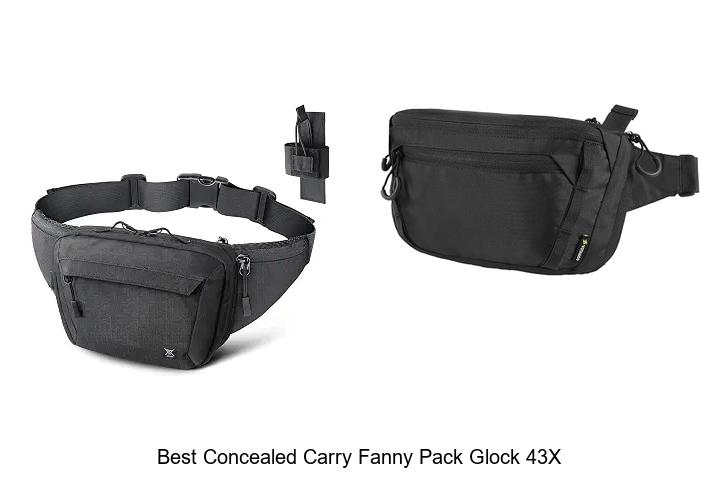 Top 12 Best Concealed Carry Fanny Pack Glock 43X You Need Now