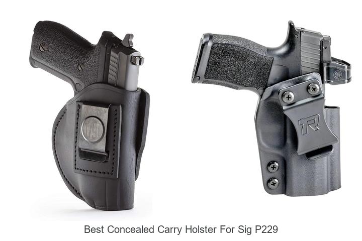 Top 12 Best Concealed Carry Holster For Sig P229 Revealed!