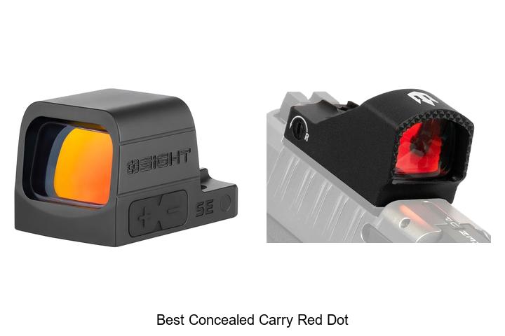 Top 12 Best Concealed Carry Red Dot That Will Shock You!