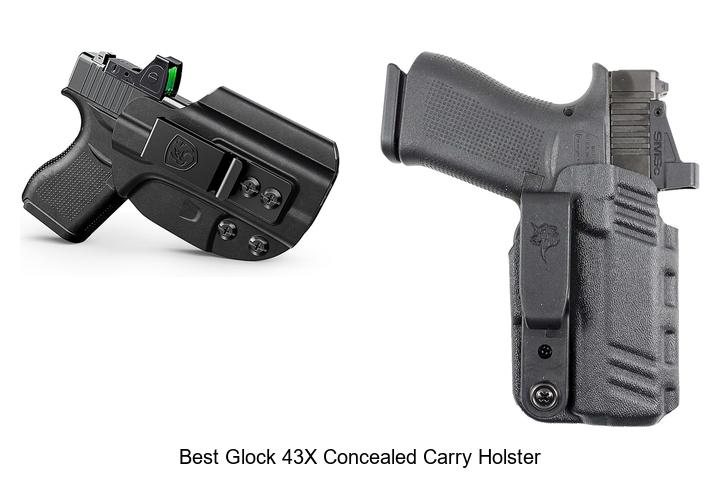 Top 12 Best Glock 43x Concealed Carry Holster Revealed!