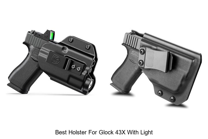 Top 12 Best Holster For Glock 43x With Light You Need Now
