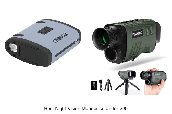 Top 12 Best Night Vision Monocular Under 200 You Need Now