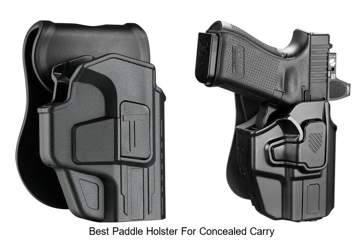 Top 12 Best Paddle Holster for Concealed Carry Reviews!