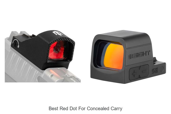 Top 12 Best Red Dot for Concealed Carry You Can’t Miss!