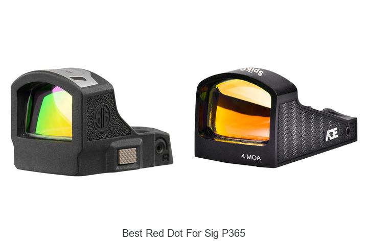 Top 12 Best Red Dot For Sig P365 That Will Blow Your Mind