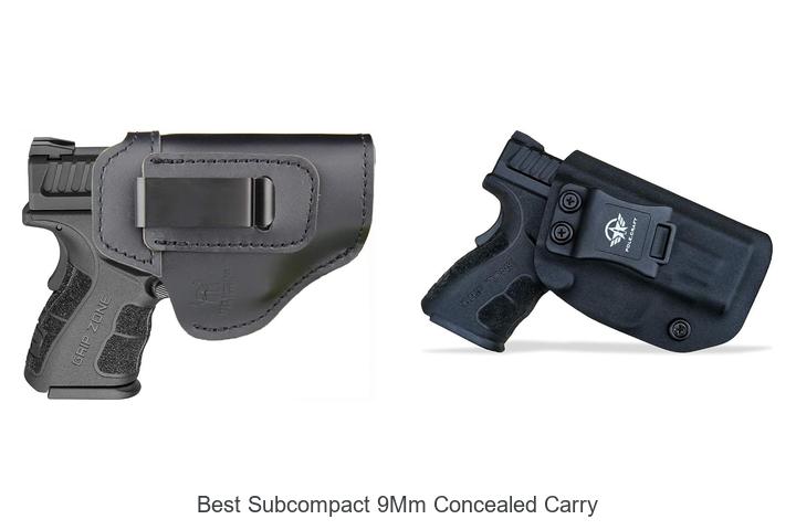 Top 12 Best Subcompact 9mm Concealed Carry Guns Revealed!